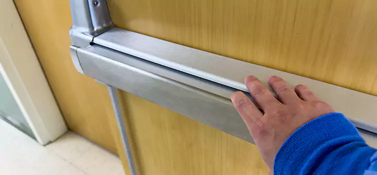 Installing a Push Bar on a Door Norwich